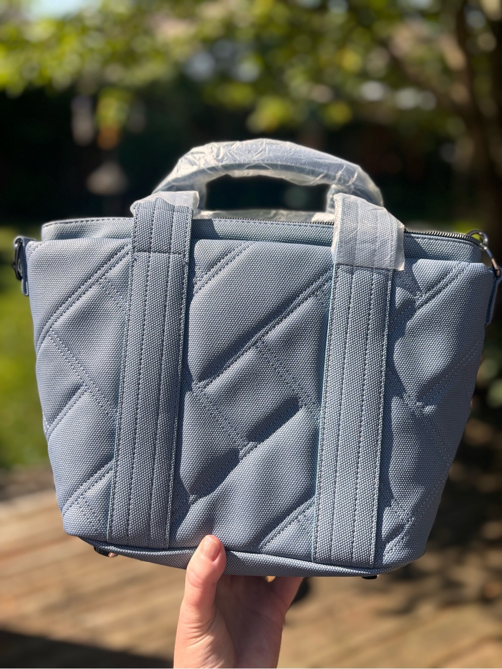 NWT Lug Dory Matte Luxe VL Crossbody Bag, Blue Moon - Picture 2 of 6